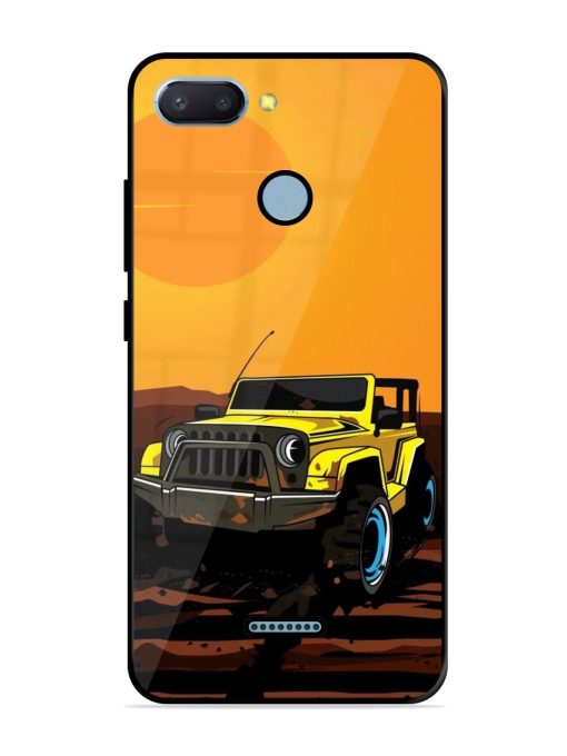 Sunset Cruise Glossy Soft Edge Case for Xiaomi Redmi 6 Chachhi