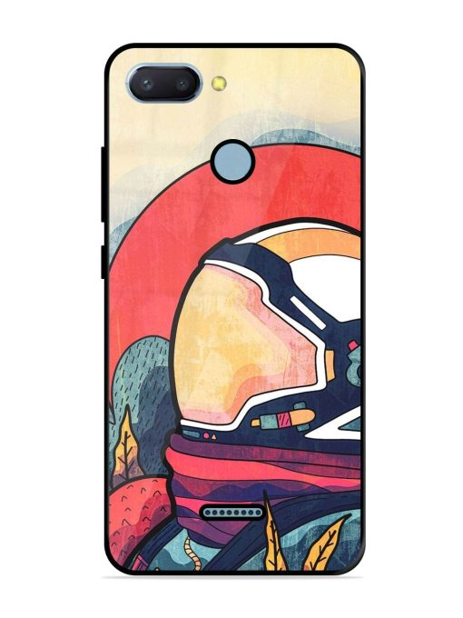 Cosmic Daydream Glossy Soft Edge Case for Xiaomi Redmi 6 Chachhi