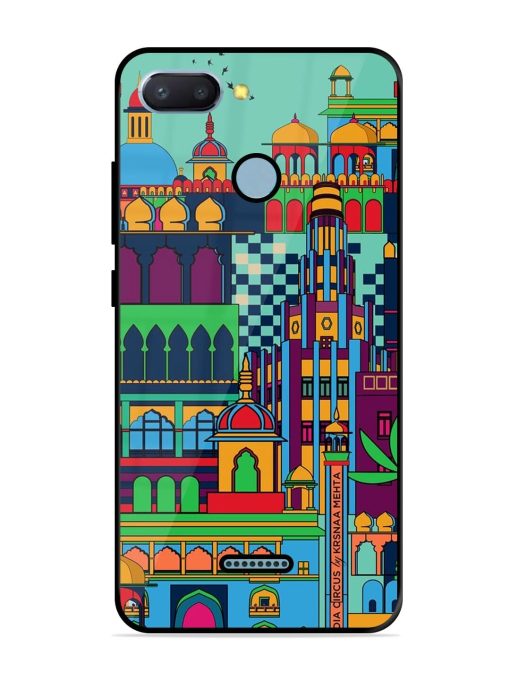 Indian Tapestry Glossy Soft Edge Case for Xiaomi Redmi 6 Chachhi