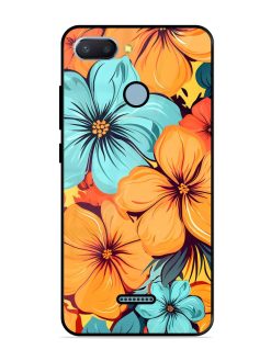 Tropical Bloom Glossy Soft Edge Case for Xiaomi Redmi 6