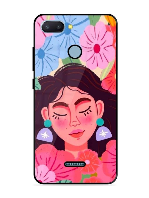 Blooming Serenity Glossy Soft Edge Case for Xiaomi Redmi 6 Chachhi