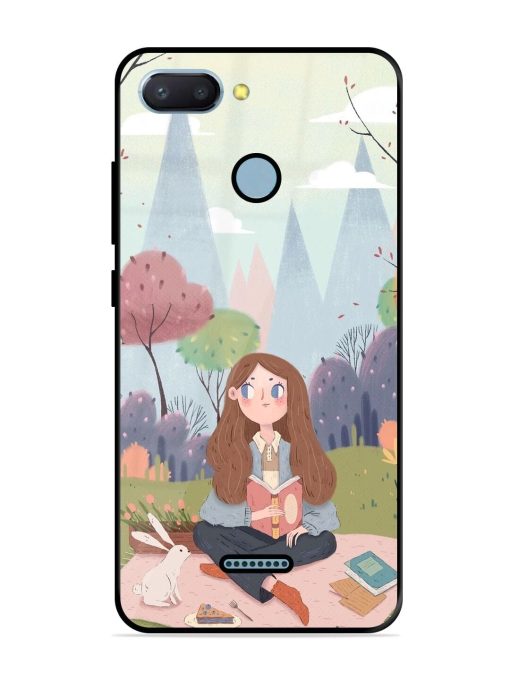 The Bookish Escape Glossy Soft Edge Case for Xiaomi Redmi 6