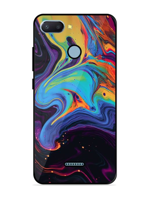 Liquid Dreamscape Glossy Soft Edge Case for Xiaomi Redmi 6 Chachhi