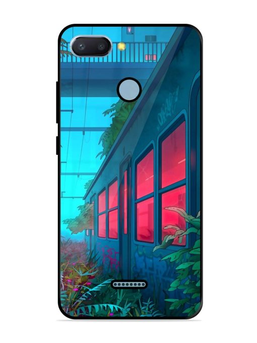 Urban Jungle Glossy Soft Edge Case for Xiaomi Redmi 6 Chachhi