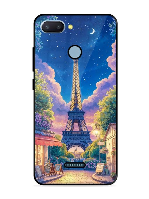 Twilight In Paris Glossy Soft Edge Case for Xiaomi Redmi 6 Chachhi