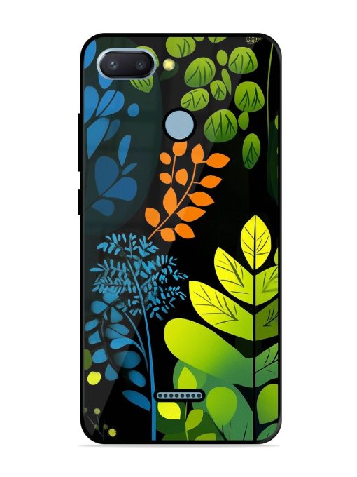 Midnight Garden Glossy Soft Edge Case for Xiaomi Redmi 6 Chachhi