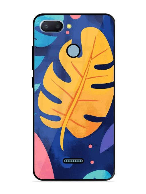 Tropical Tapestry Glossy Soft Edge Case for Xiaomi Redmi 6 Chachhi