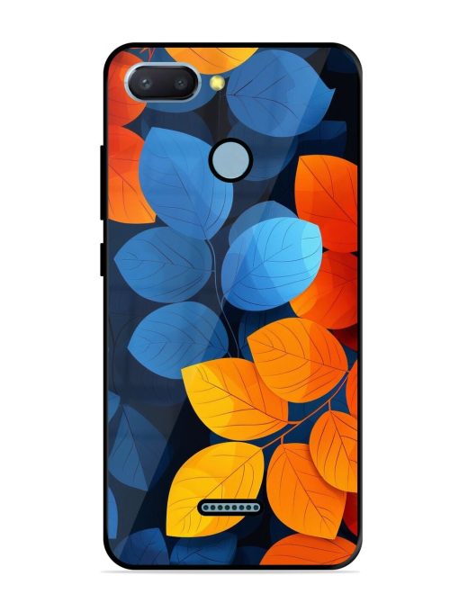 Autumn'S Contrast Glossy Soft Edge Case for Xiaomi Redmi 6 Chachhi