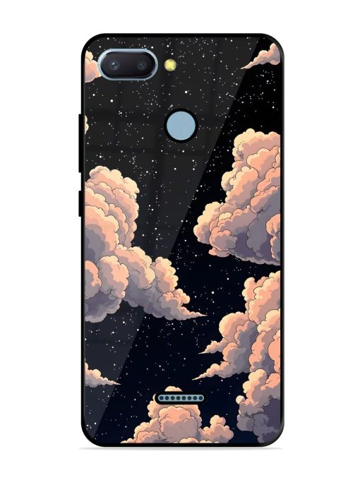 Starry Night Dreams Glossy Soft Edge Case for Xiaomi Redmi 6 Chachhi