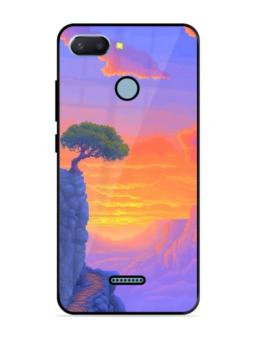 Cliffside Solitude Glossy Soft Edge Case for Xiaomi Redmi 6 Chachhi