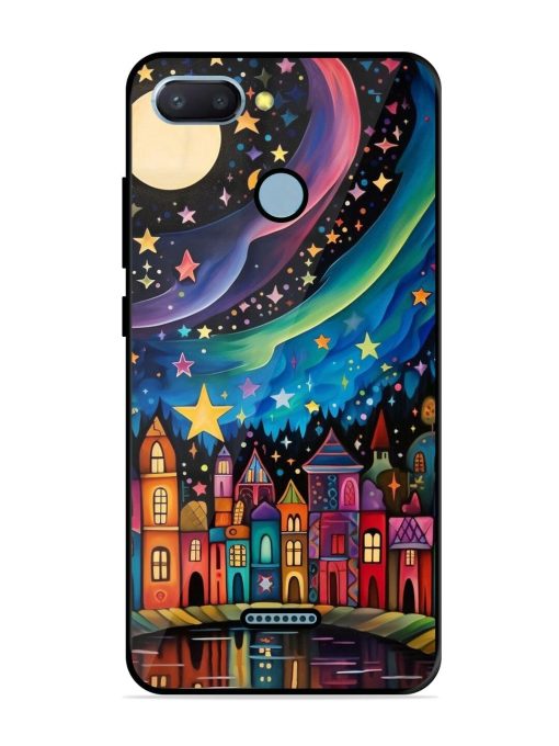 Starlit Village Glossy Soft Edge Case for Xiaomi Redmi 6 Chachhi