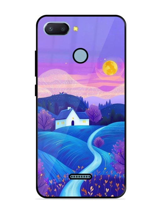 Moonlit Meadow Glossy Soft Edge Case for Xiaomi Redmi 6 Chachhi