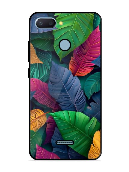 Tropical Tapestry Glossy Soft Edge Case for Xiaomi Redmi 6 Chachhi