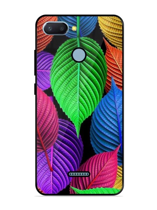 Rainbow Leaf Symphony Glossy Soft Edge Case for Xiaomi Redmi 6 Chachhi