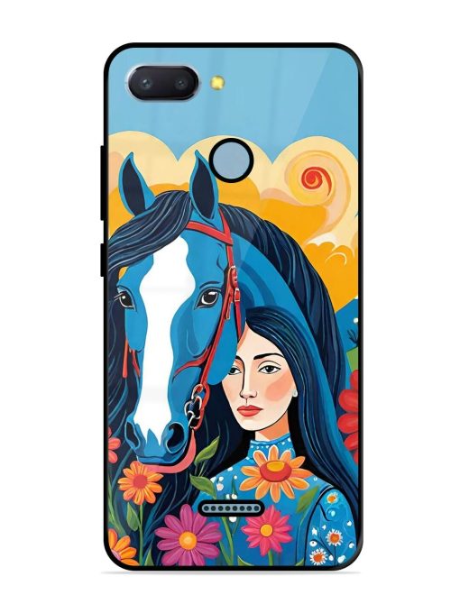 Equine Enchantment Glossy Soft Edge Case for Xiaomi Redmi 6 Chachhi