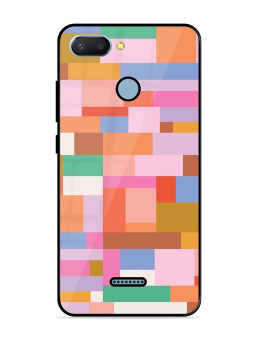 Colorful Chaos Glossy Soft Edge Case for Xiaomi Redmi 6 Chachhi