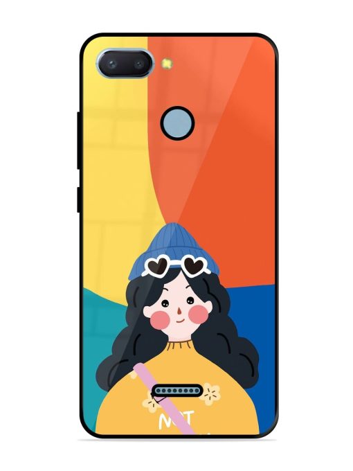 Colorful Vibes Glossy Soft Edge Case for Xiaomi Redmi 6 Chachhi