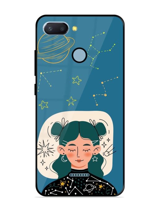 Cosmic Daydreamer Glossy Soft Edge Case for Xiaomi Redmi 6 Chachhi