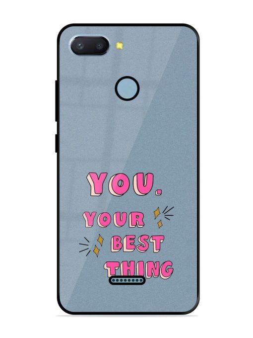 Self-Love Sparkles Glossy Soft Edge Case for Xiaomi Redmi 6 Chachhi