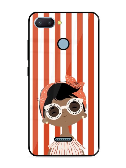 Girls Just Wanna Have Fun Glossy Soft Edge Case for Xiaomi Redmi 6 Chachhi