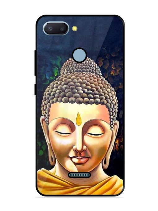 Buddha Face Glossy Soft Edge Case for Xiaomi Redmi 6 Chachhi