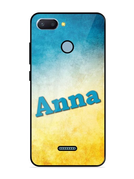 Anna'S Glossy Soft Edge Case for Xiaomi Redmi 6 Chachhi