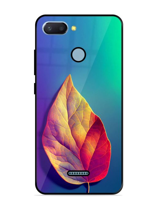 Autumn'S Embrace Glossy Soft Edge Case for Xiaomi Redmi 6 Chachhi