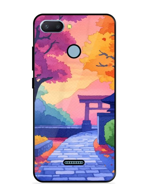 Autumnal Serenity Glossy Soft Edge Case for Xiaomi Redmi 6 Chachhi