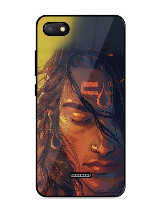 Tranquil Shiva Glossy Soft Edge Case for Xiaomi Redmi 6A Chachhi