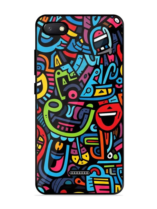 Doodlephoria Glossy Soft Edge Case for Xiaomi Redmi 6A Chachhi