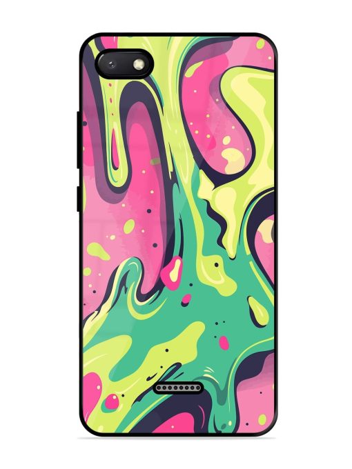 Gooey Grooves Glossy Soft Edge Case for Xiaomi Redmi 6A Chachhi