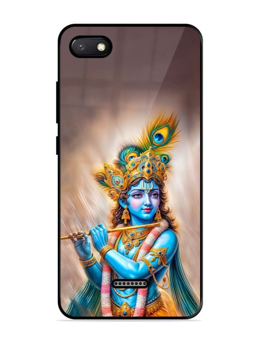 Divine Krishna Glossy Soft Edge Case for Xiaomi Redmi 6A Chachhi