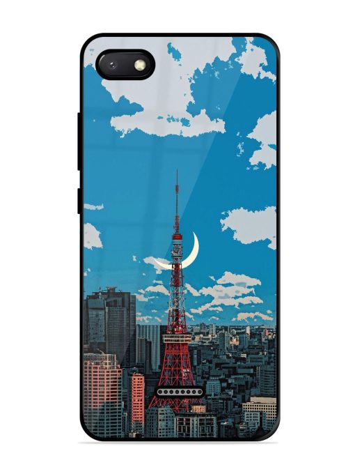 Tokyo Twilight Glossy Soft Edge Case for Xiaomi Redmi 6A Chachhi