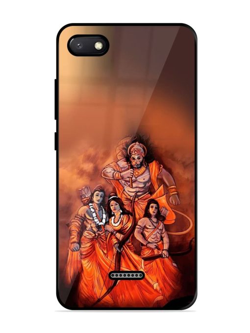 Sita Ram Glossy Soft Edge Case for Xiaomi Redmi 6A Chachhi