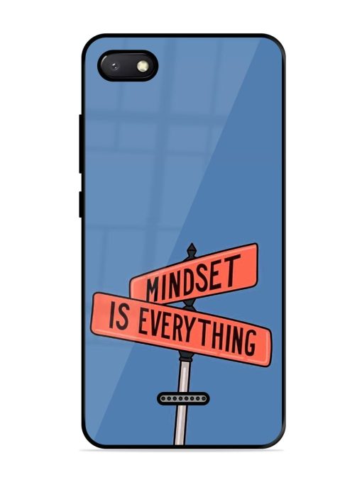 Mindset Matters Glossy Soft Edge Case for Xiaomi Redmi 6A Chachhi