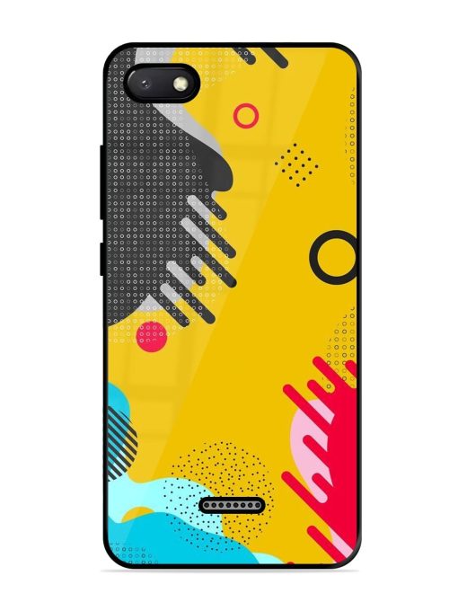 Neon Pop Glossy Soft Edge Case for Xiaomi Redmi 6A Chachhi