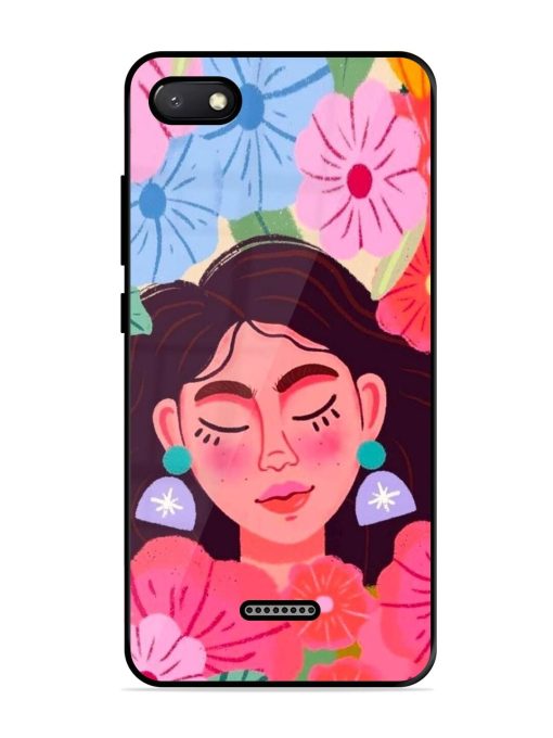 Blooming Serenity Glossy Soft Edge Case for Xiaomi Redmi 6A Chachhi