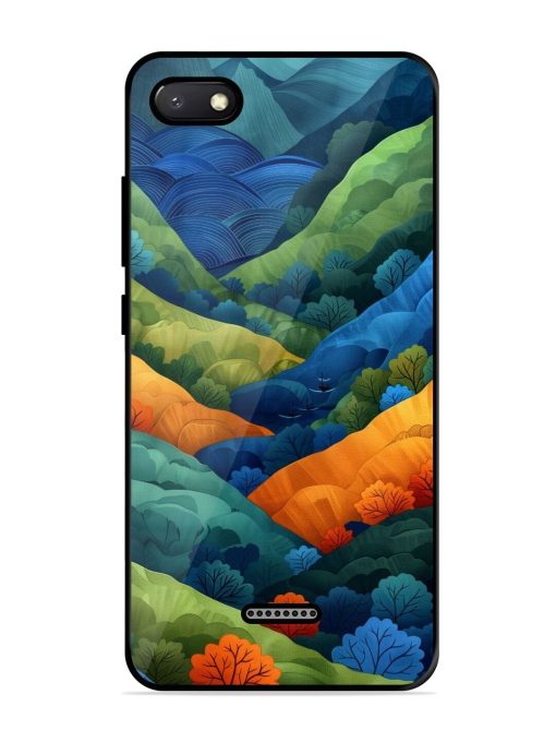 Serene Summits Glossy Soft Edge Case for Xiaomi Redmi 6A Chachhi