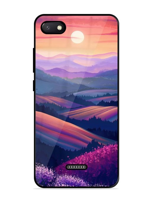 Twilight'S Embrace Glossy Soft Edge Case for Xiaomi Redmi 6A Chachhi