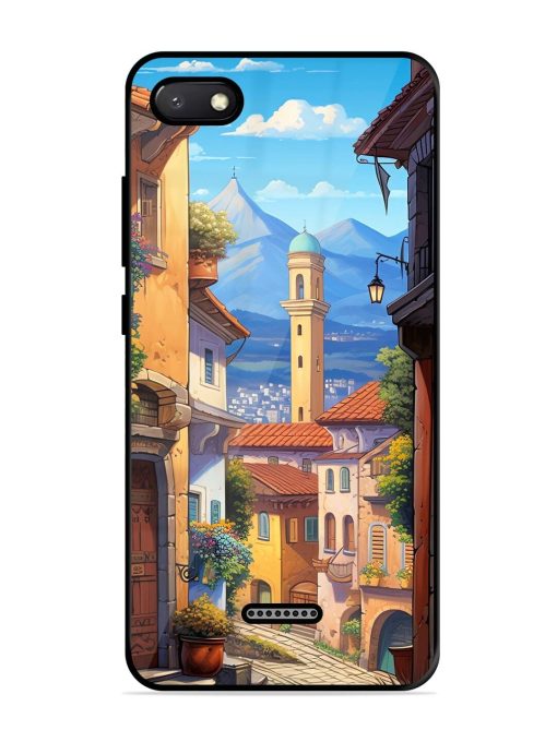 Tuscan Twilight Glossy Soft Edge Case for Xiaomi Redmi 6A Chachhi