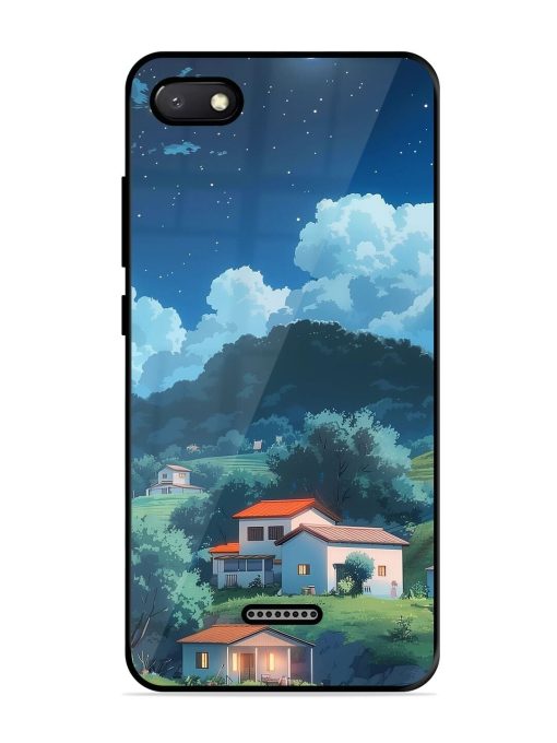 Peaceful Nightscape Glossy Soft Edge Case for Xiaomi Redmi 6A Chachhi