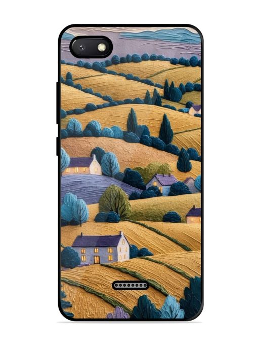 Rolling Hilltop Haven Glossy Soft Edge Case for Xiaomi Redmi 6A Chachhi