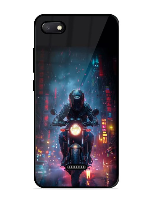 Neon Nights Glossy Soft Edge Case for Xiaomi Redmi 6A Chachhi