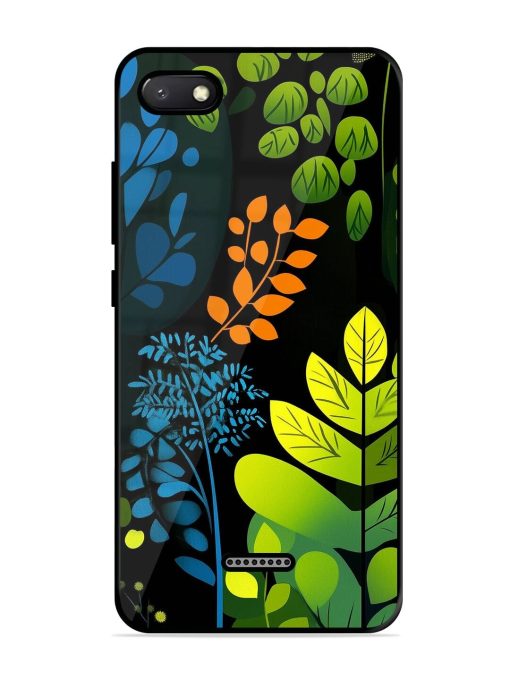 Midnight Garden Glossy Soft Edge Case for Xiaomi Redmi 6A Chachhi