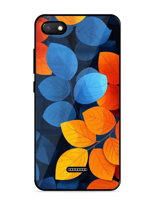 Autumn'S Contrast Glossy Soft Edge Case for Xiaomi Redmi 6A Chachhi