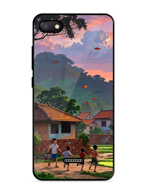 Sunset Play Glossy Soft Edge Case for Xiaomi Redmi 6A Chachhi