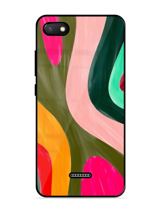 Wavy Wonder Glossy Soft Edge Case for Xiaomi Redmi 6A Chachhi