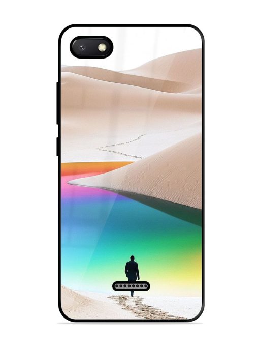 Desert Dreams Glossy Soft Edge Case for Xiaomi Redmi 6A Chachhi