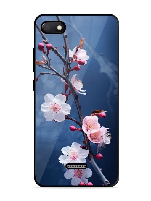 Delicate Blossoms Glossy Soft Edge Case for Xiaomi Redmi 6A Chachhi