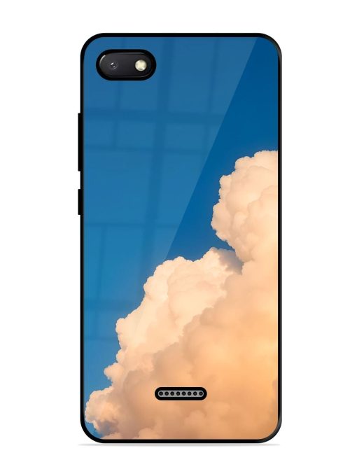 Golden Cloudscape Glossy Soft Edge Case for Xiaomi Redmi 6A Chachhi